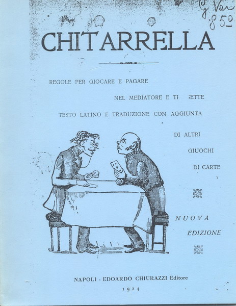 1924 Chitarrella Chiurazzi Edoardo